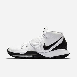 Adidasi Baschet Nike Kyrie 6 Dama Albi Platină Negrii | GTKD-83270